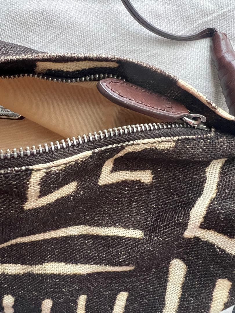 ラルフローレン　バッグ　RALPH LAUREN アフリカ エスニック フリンジ