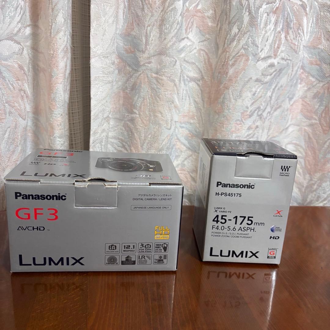 デジタルカメラ Panasonic LUMIX DMC-GF3 14-42mm/45-175mm