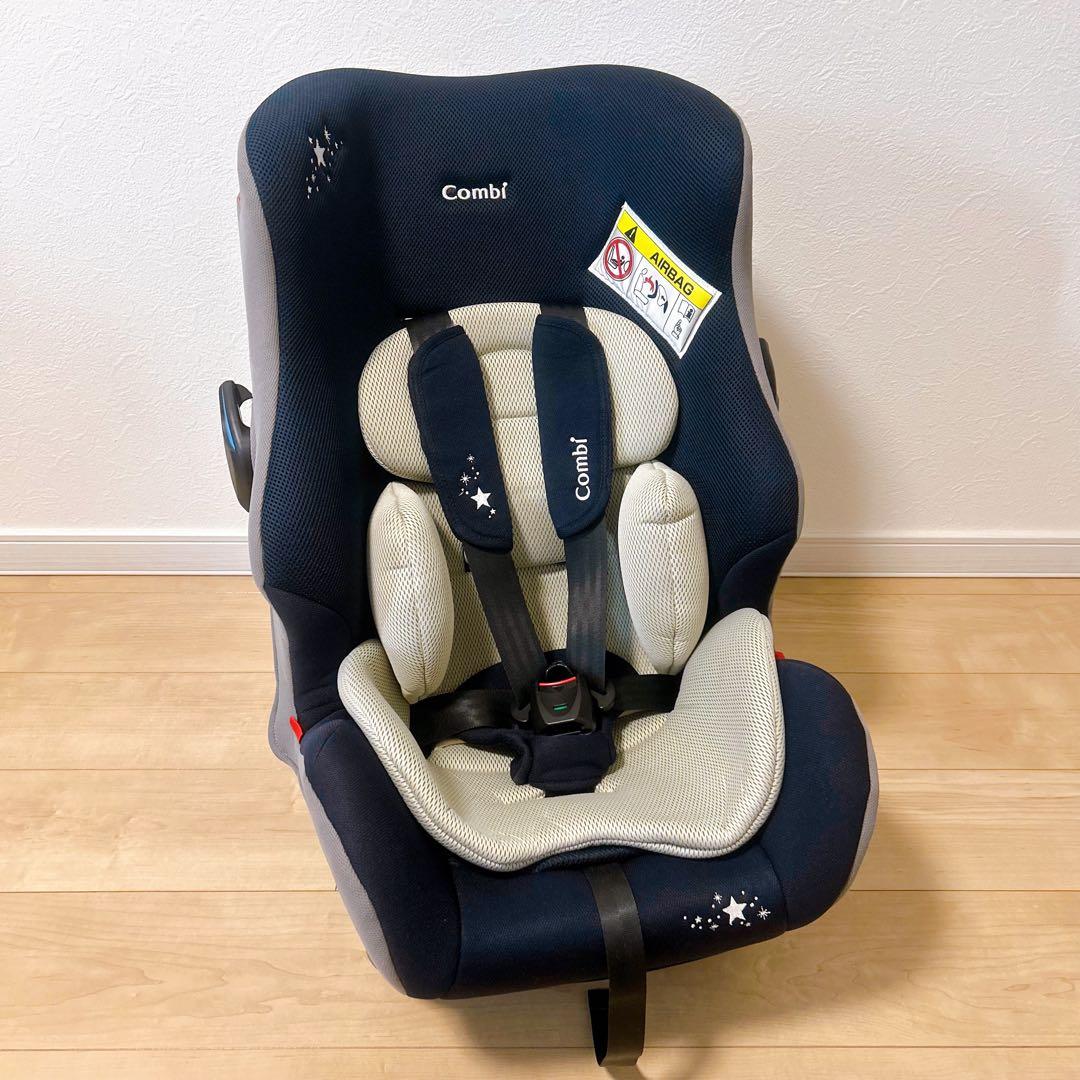お得✨Combi コンビ チャイルドシート ウィゴーロング メッシュネイビー
