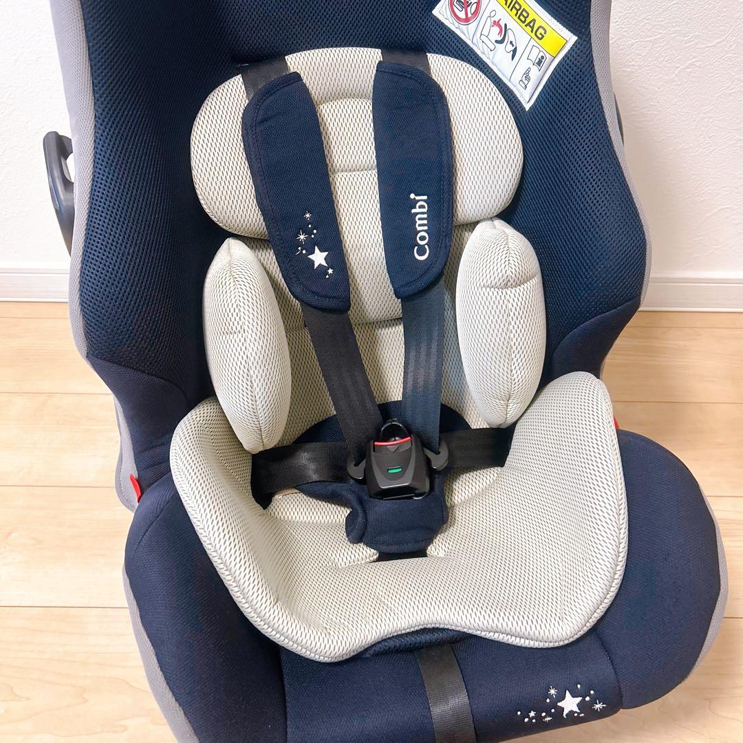 お得✨Combi コンビ チャイルドシート ウィゴーロング メッシュネイビー