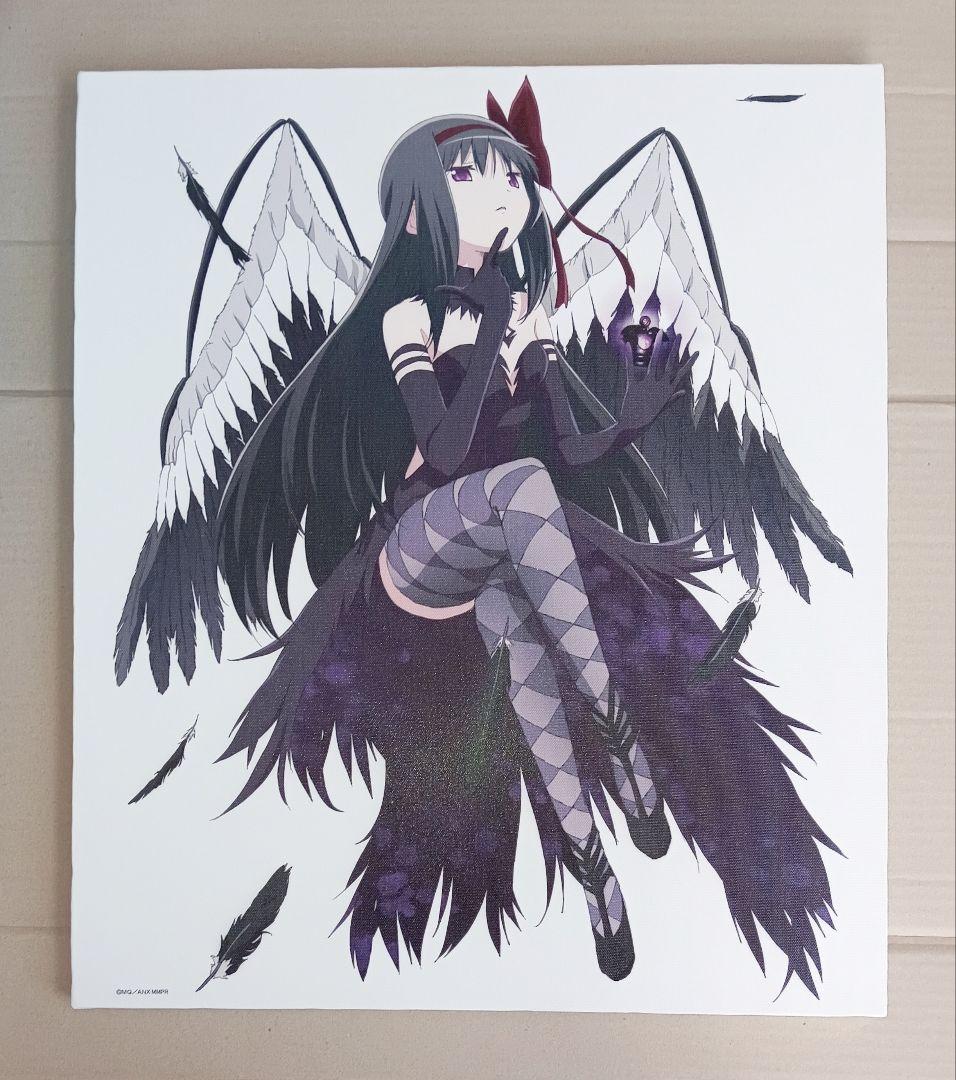 【まどマギ×ほむら】『悪魔』キャンバス＆『マギカショップ』Tシャツ＆タペ＆バッグ