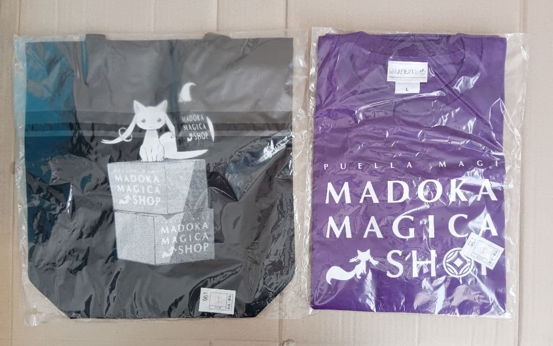 【まどマギ×ほむら】『悪魔』キャンバス＆『マギカショップ』Tシャツ＆タペ＆バッグ