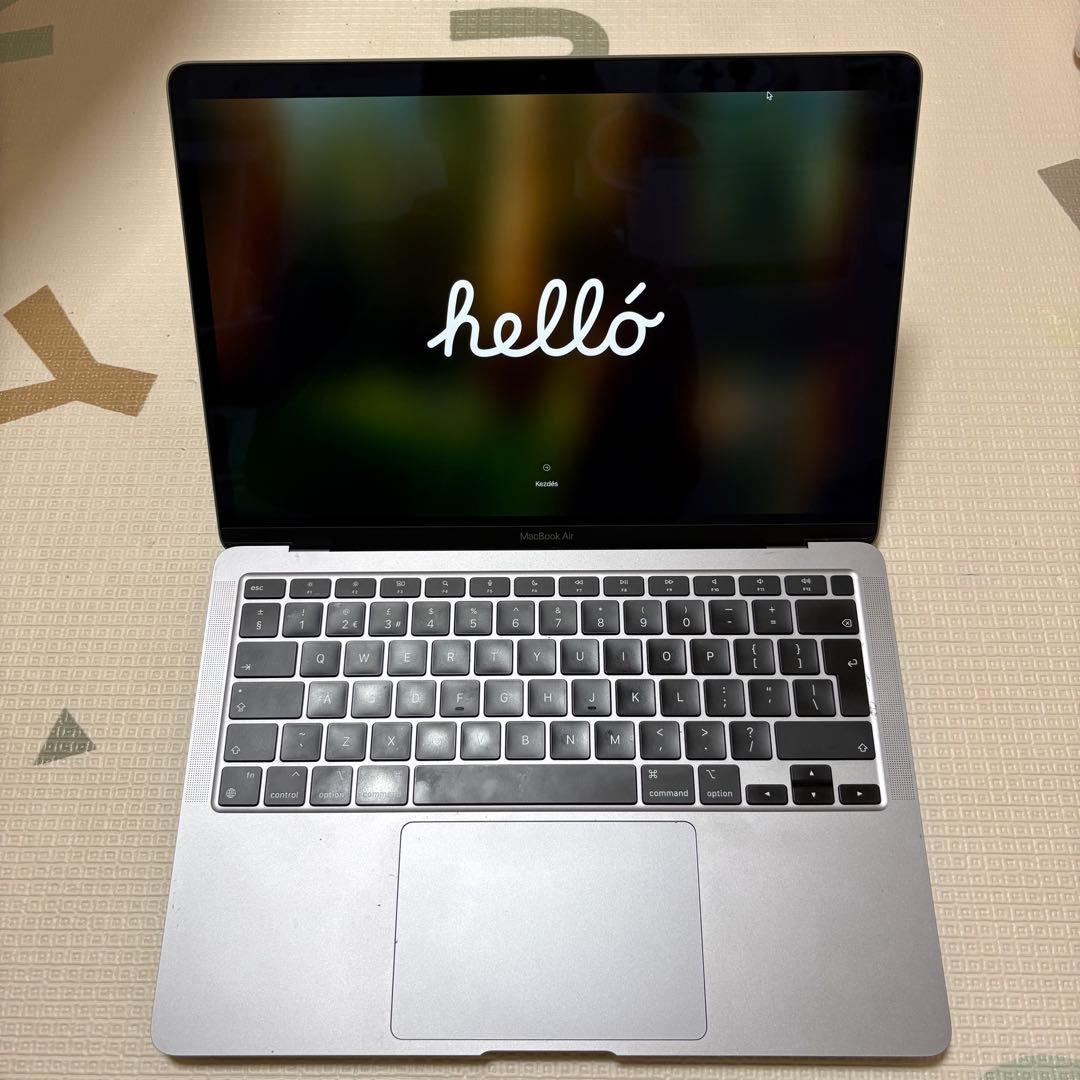 M1 MacBook Air メモリ16GB UKキーボード 容量1TB