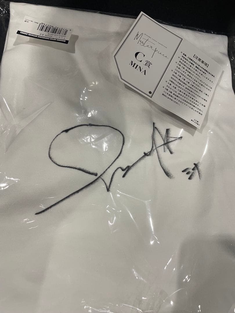MISAMOJAPANSHOWCASEミナサイン入りTシャツ