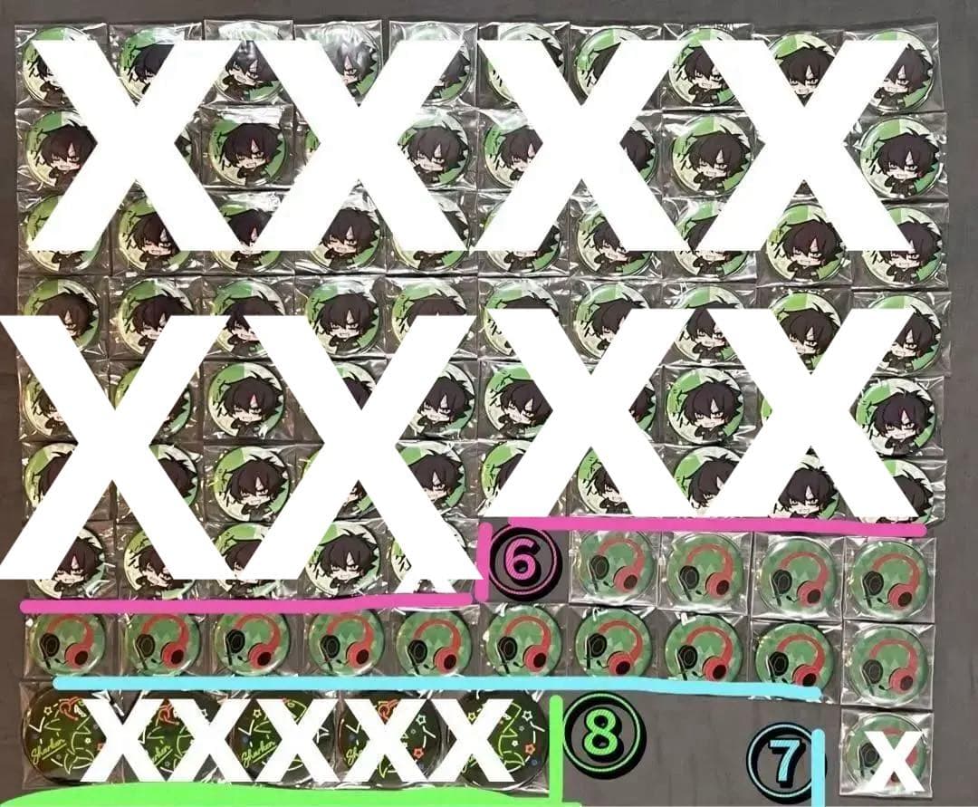 ワイテルズ モノパス シャークん アクスタ アクキー 缶バッジ まとめ売り