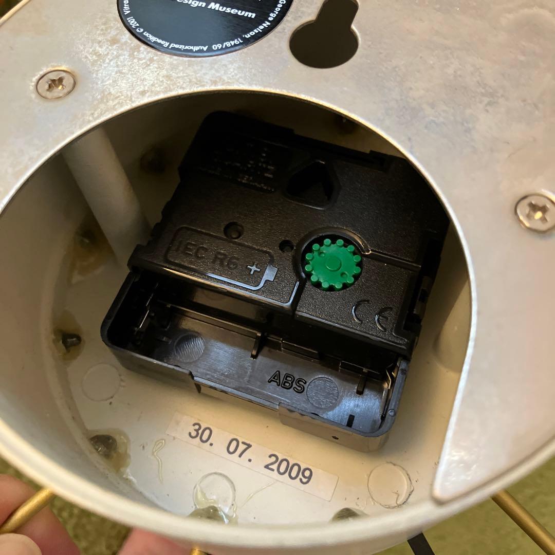 【正規品】ボールクロック　ジョージネルソン　ヴィトラ　壁掛け時計　ジャンク品扱い