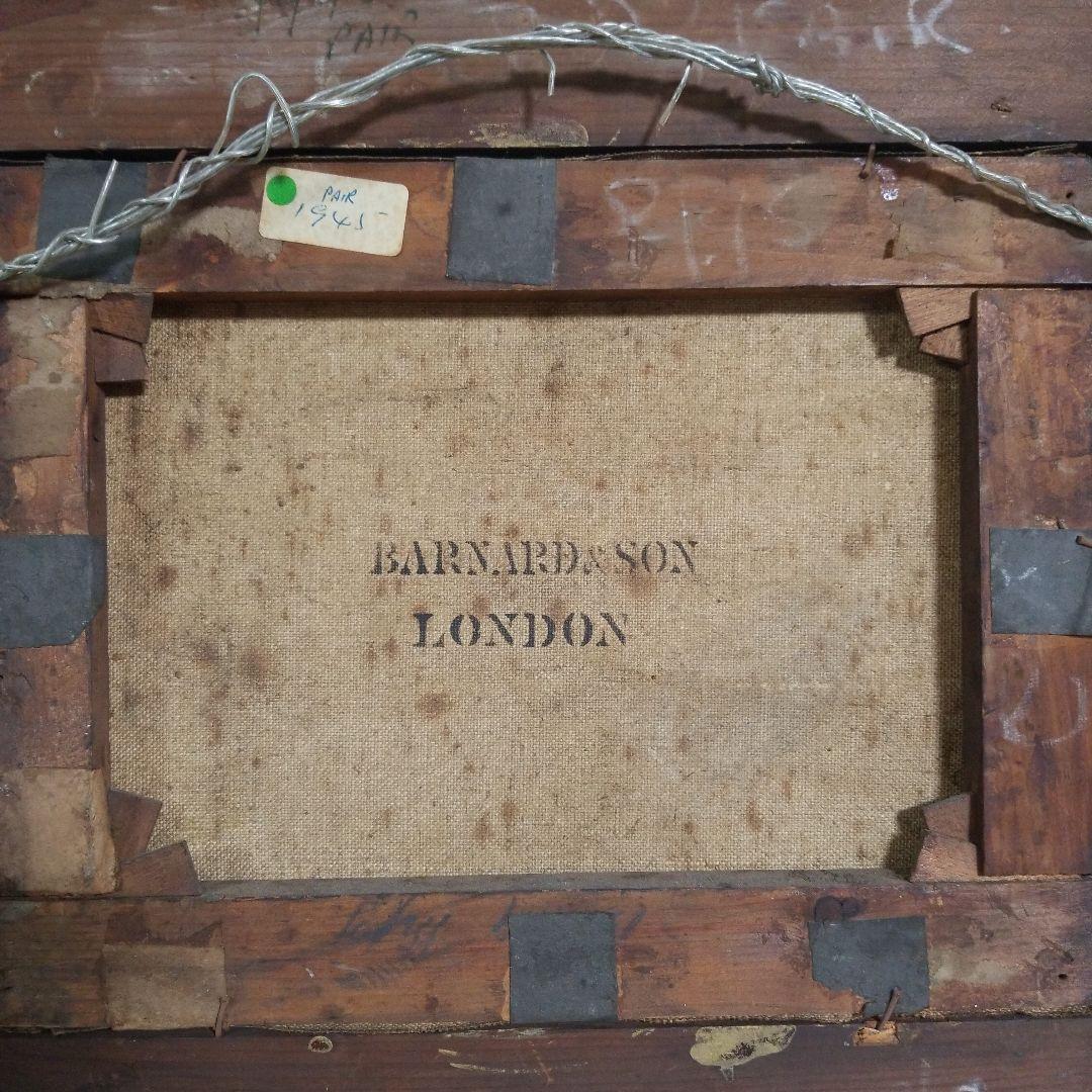 T.E. Breeres 風景画 油彩画