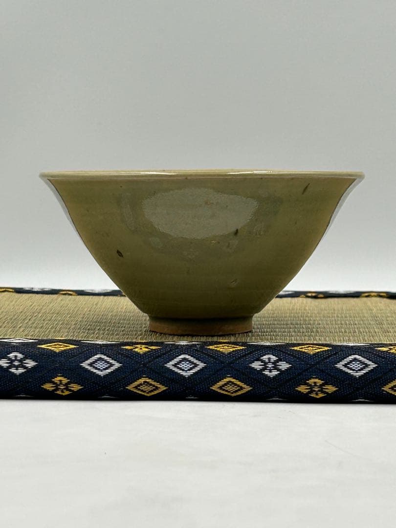 ★0052宋時代 耀州窯 青磁 斗笠碗 ★天目茶碗 茶道具 茶器 唐物天目