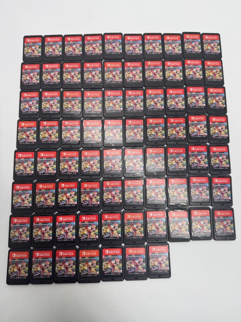 【値下げ不可】マリオカート8 デラックス ゲームカード 71枚セット