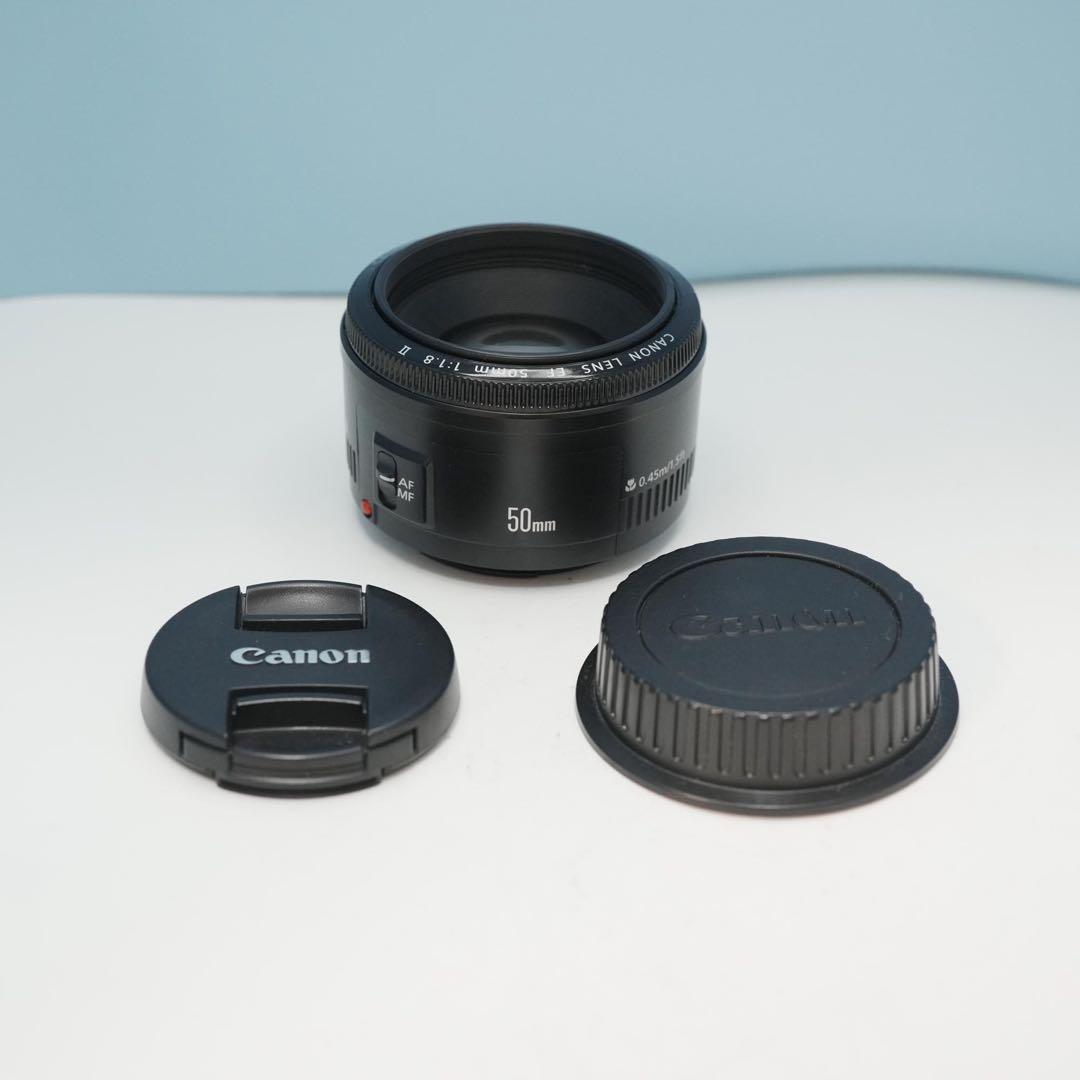 Canon純正 50mm F1.8 標準レンズ 美品 a4672