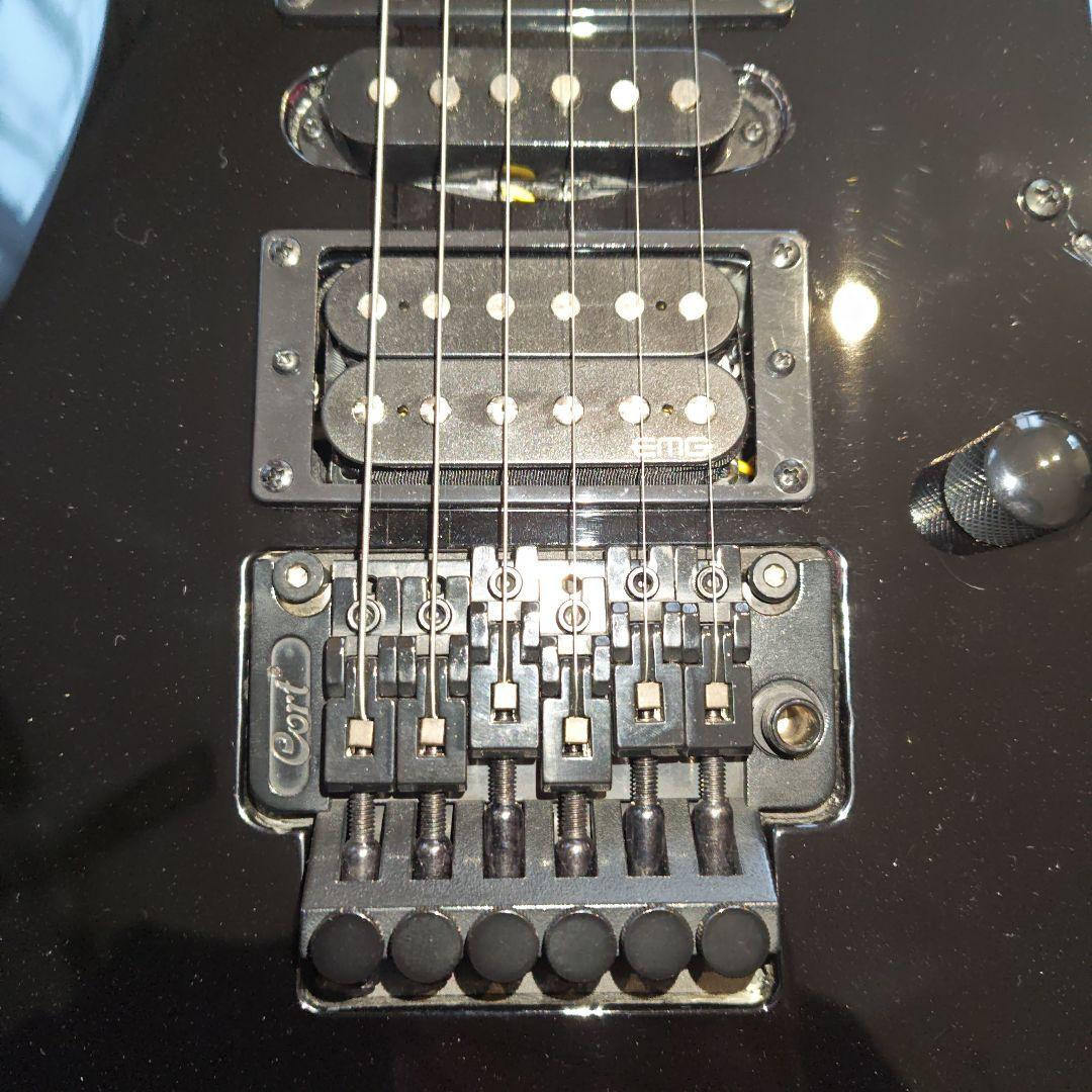 状態良好 エレキギター Cort X250 ブラック 黒