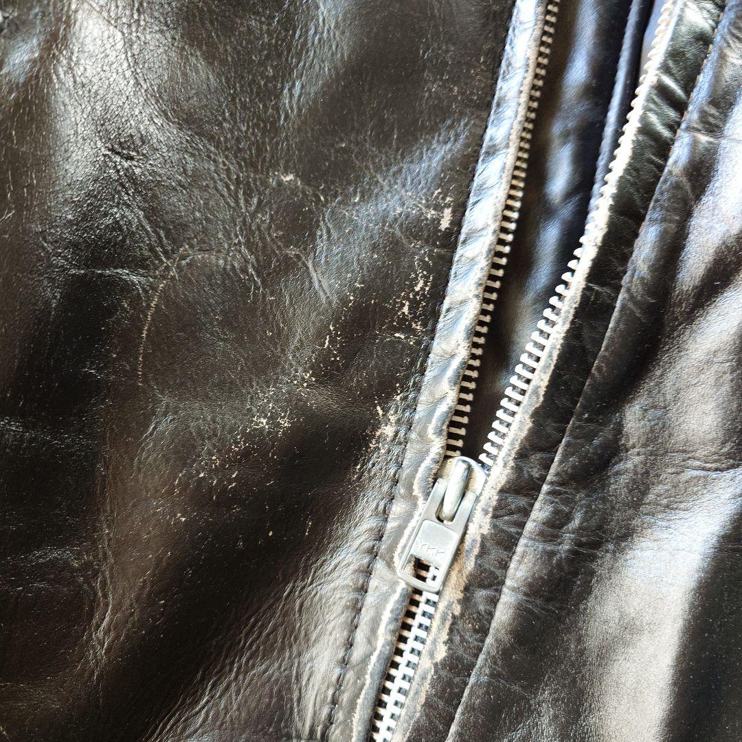 schott 641 ショットシングルライダースレザー アメリカ製 40