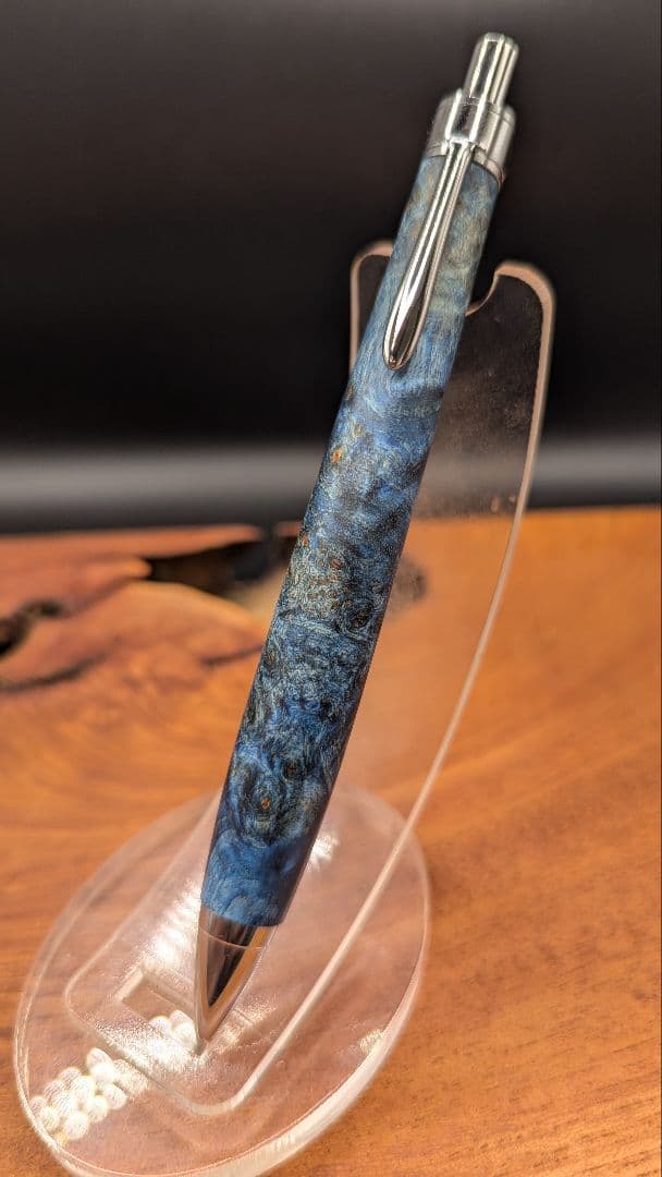 595スタビライズドウッドバーチバール　木軸シャーペン　ボールペン