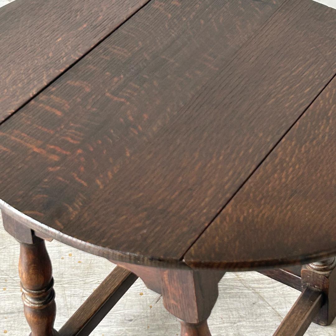 イギリス アンティーク家具 フリップトップテーブル 1930年頃 562A