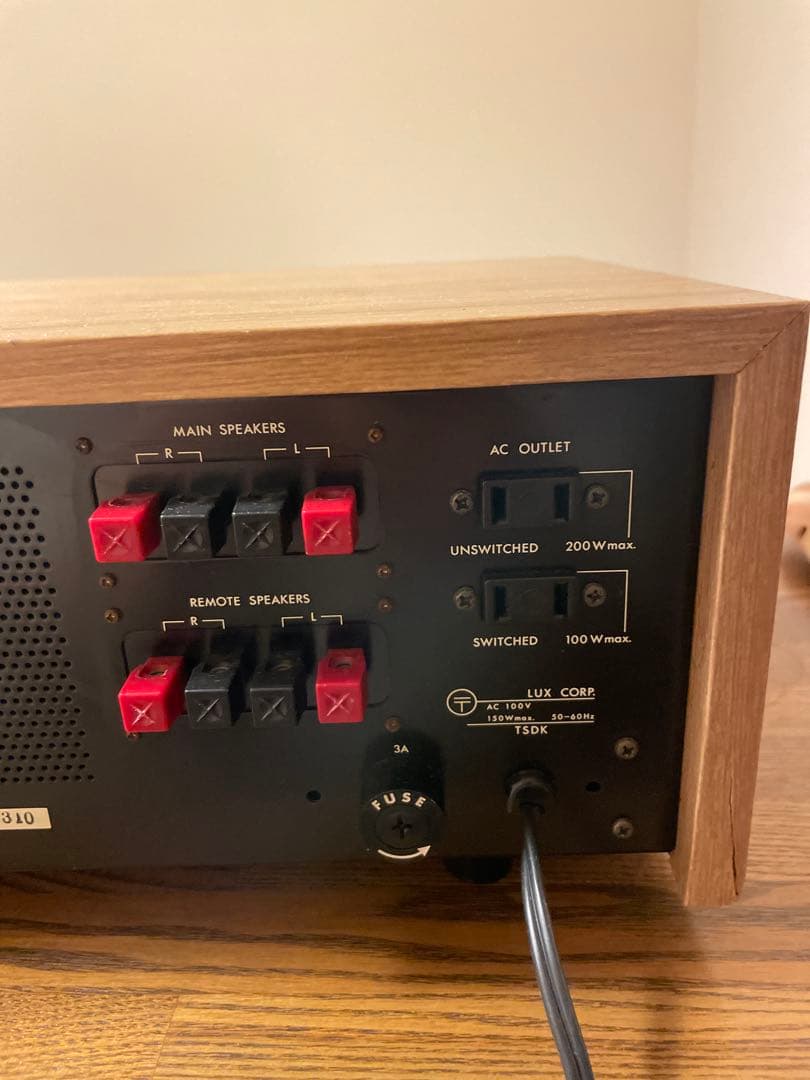 【ジャンク】LUXMAN L-606 プリメインアンプ ヴィンテージ