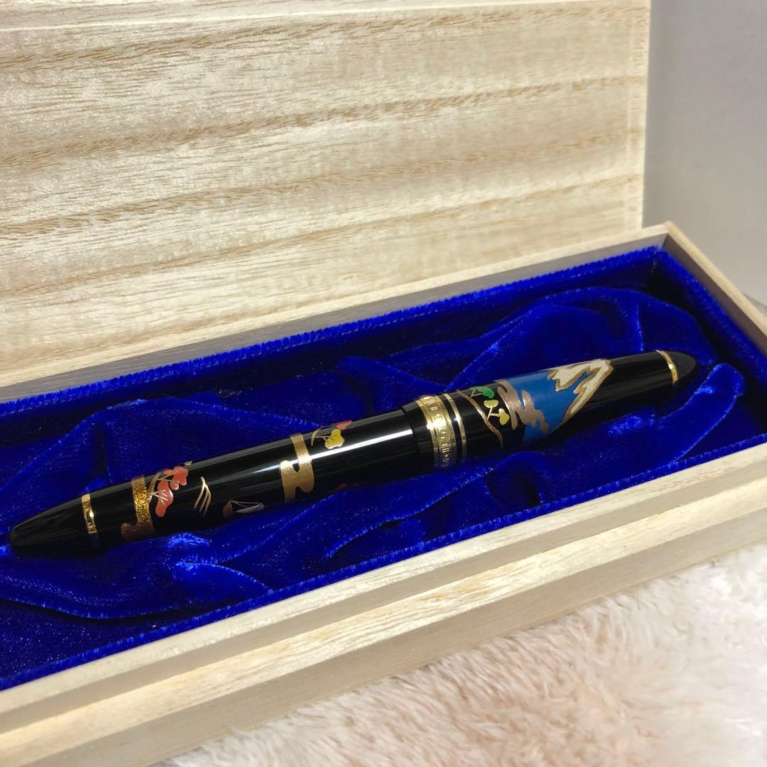 ☆廃番 新品未使用 セーラー プロフィット 万年筆 蒔絵 富士 ニブ M☆