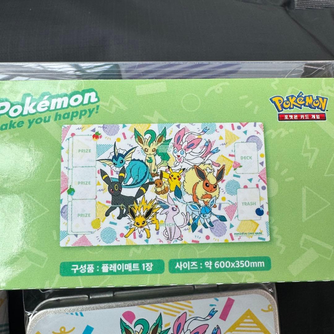 ポケモン 韓国限定 PIKACHU&EEVEE FRIENDS プレイマット