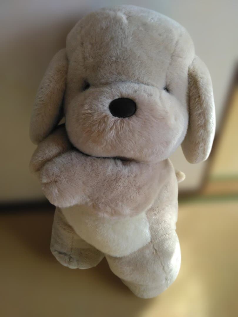 うめ吉 65㎝ ベージュ ぬいぐるみ