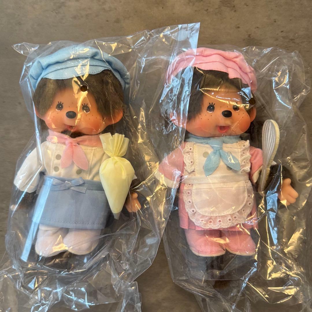 2026東京駅限定　パティスリー モンチッチ 男の子 女の子 2体　モンチッチ