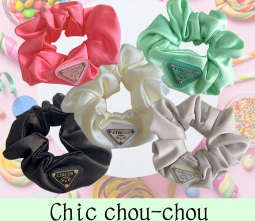 Chic Mesh タンクBlack＆Salmon　サーカスサーカスcircus