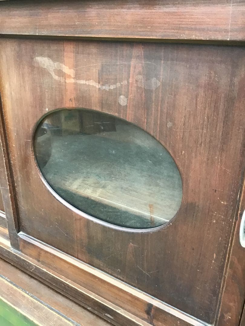 ⚠️注意⚠️直接引取限定　昭和レトロ　木製食器棚