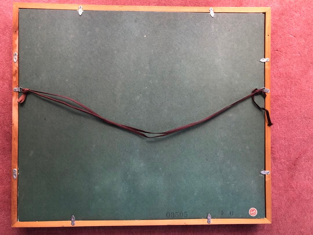 【絵画作品】風景画　西澤画伯　絵画　油絵　アート　F6号　状態優良！