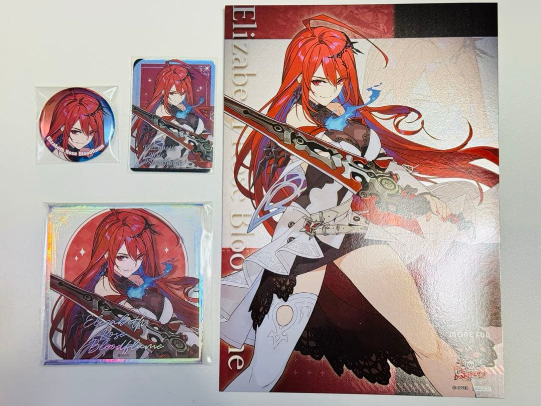 エリザベス・ローズ・ブラッドフレイム ホロライブ 台湾 萌番 グッズセット