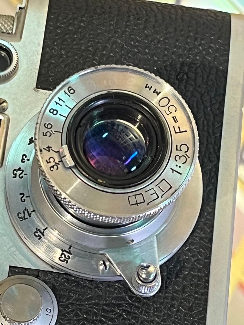Leica Ⅲf バルナック＋FED Elmar型50mmf3.5