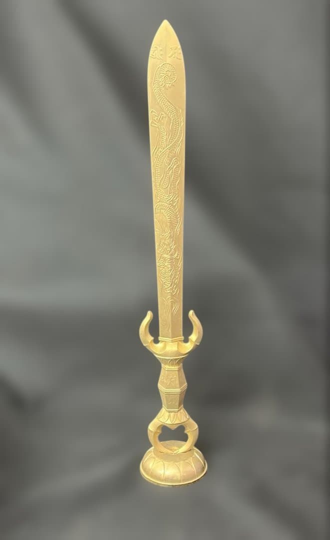 三鈷剣 不動明王 全長 30.5cm 仏具 希少　コレクション　趣味