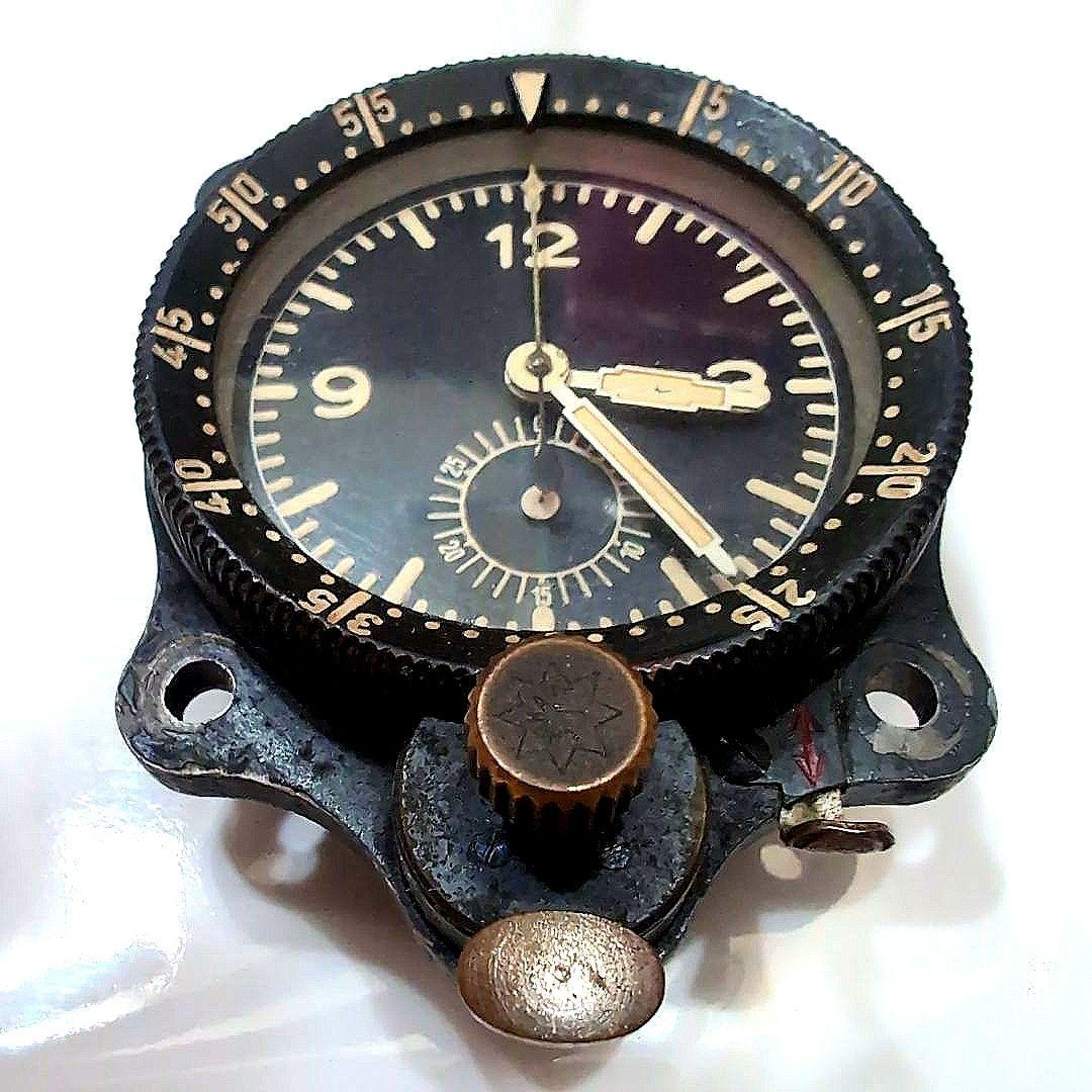 ドイツ空軍　航空　計器　時計