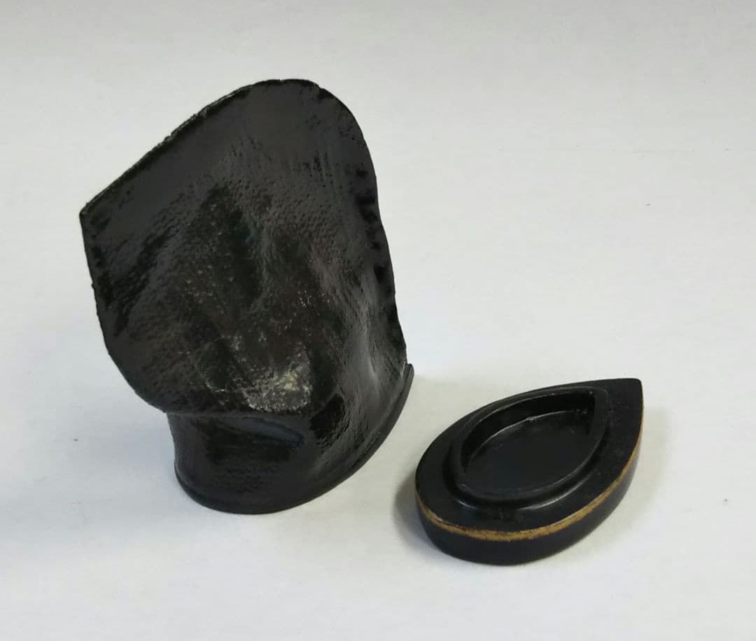 茶道具 香合 烏帽子 京塗 川瀬表完 新品未使用