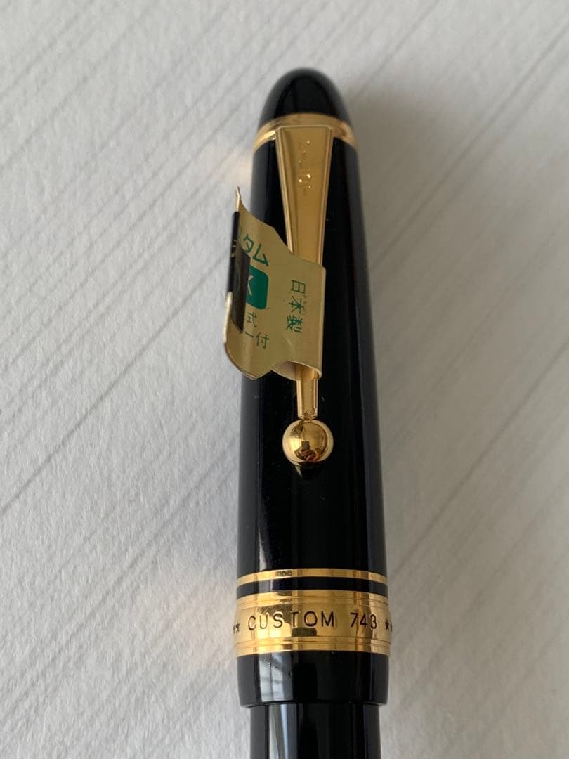 PILOT パイロット 743 万年筆 14K F字