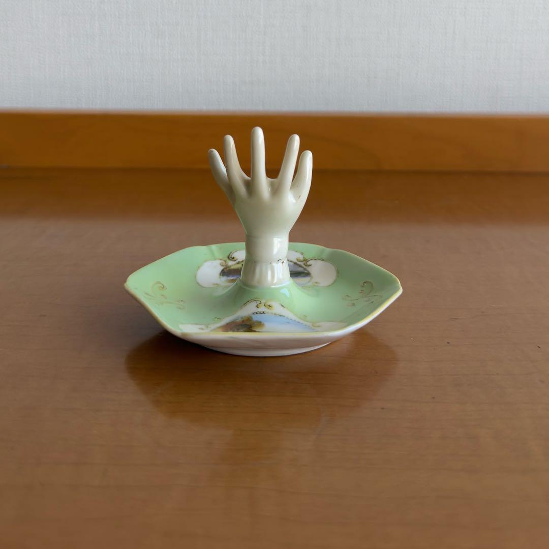 オールドノリタケ　里帰り　オクトゴナル　六角　蓋もの3点セット　金盛り