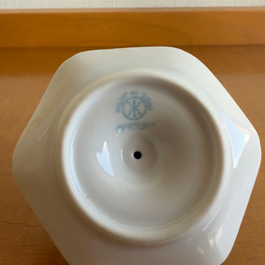 オールドノリタケ　里帰り　オクトゴナル　六角　蓋もの3点セット　金盛り