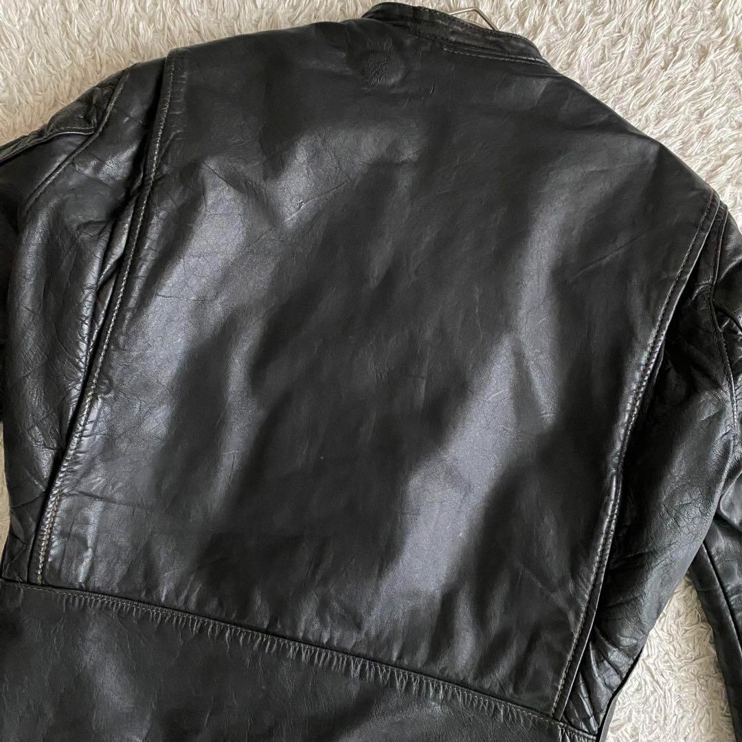 レア/60s/XL ハーレーダビッドソン ライダースジャケット TALONジップ