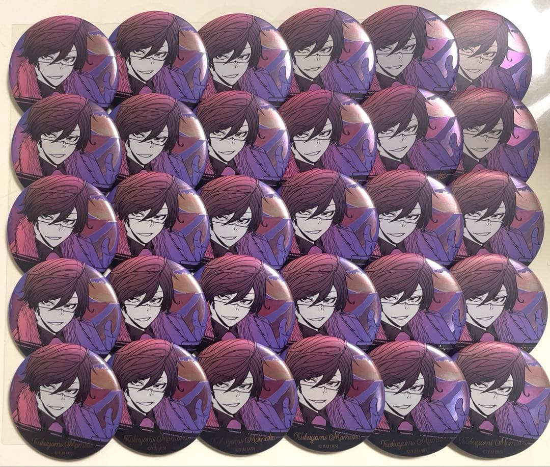 桃華月詠缶バッジ