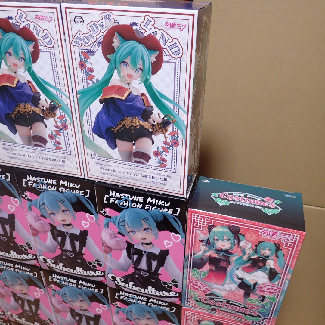タイトー 初音ミク フィギュア プライズ まとめ売り18個 Subculture