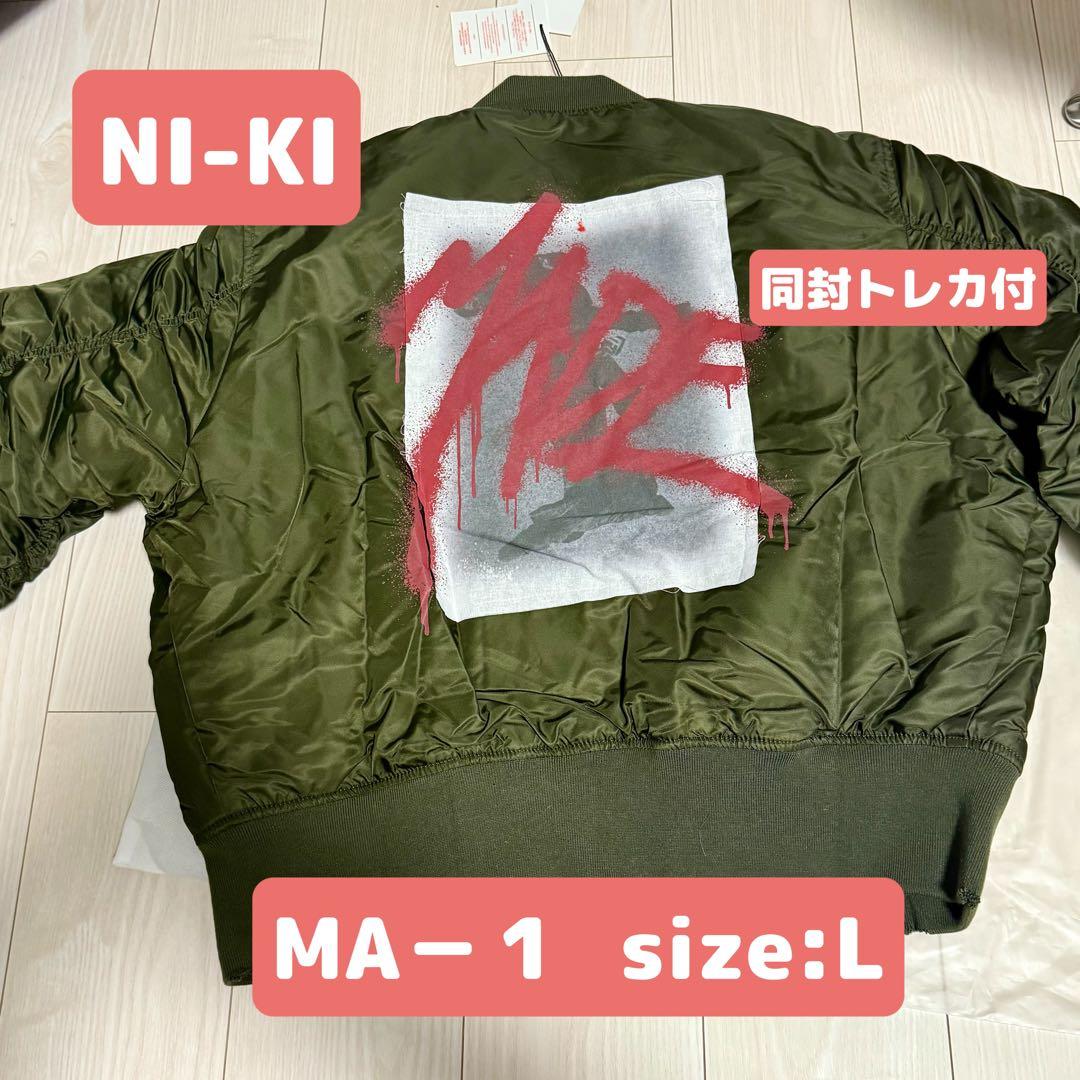 Artist-made NI-KI ニキ MA-1 Lサイズ ENHYPEN