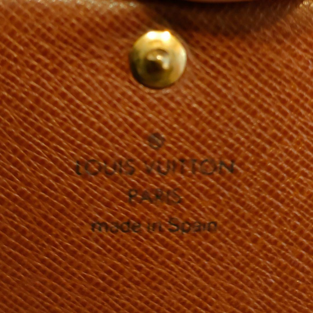 【美品】 ルイヴィトン モノグラム ポルトモネ ビエ トレゾール 財布