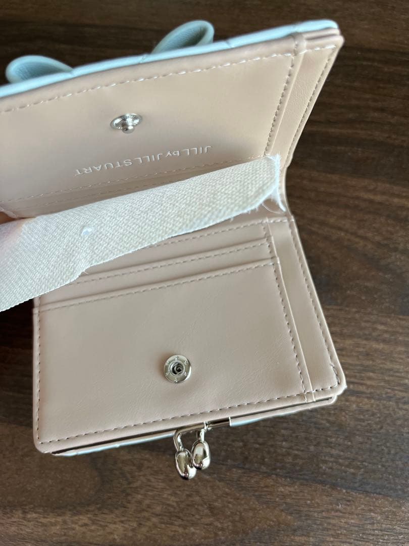 ジルバイジルスチュアート RIBBONキルトウォレット　ブルー