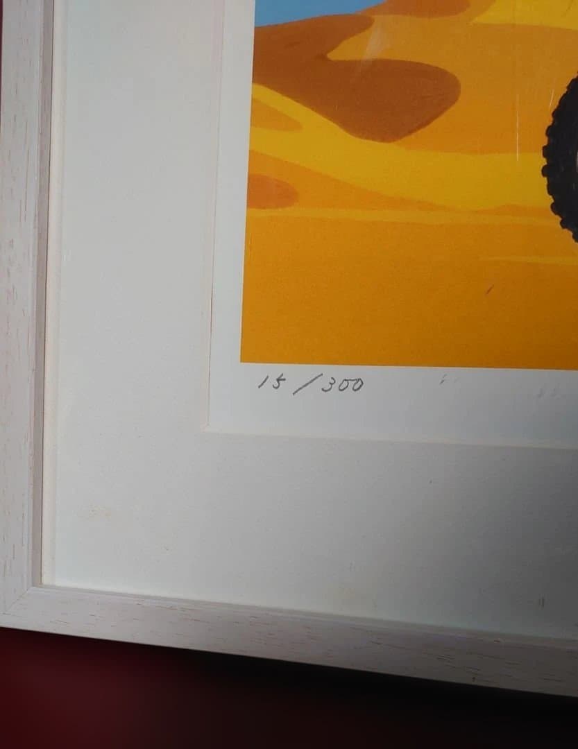 ドラゴンボール 版画 ジクレー ブルマと悟空 伊勢丹限定販売