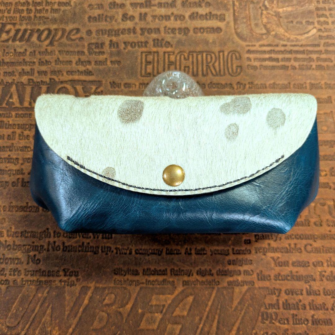 【もこもこ様オーダー】アコーディオン長財布・ぽてっとポーチ