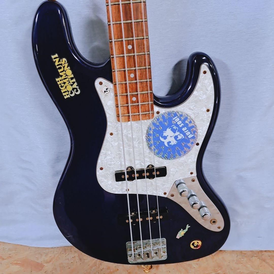 Blitz ブリッツ エレキベース ジャズベ 紺 初心者 入門 動作確認済み！