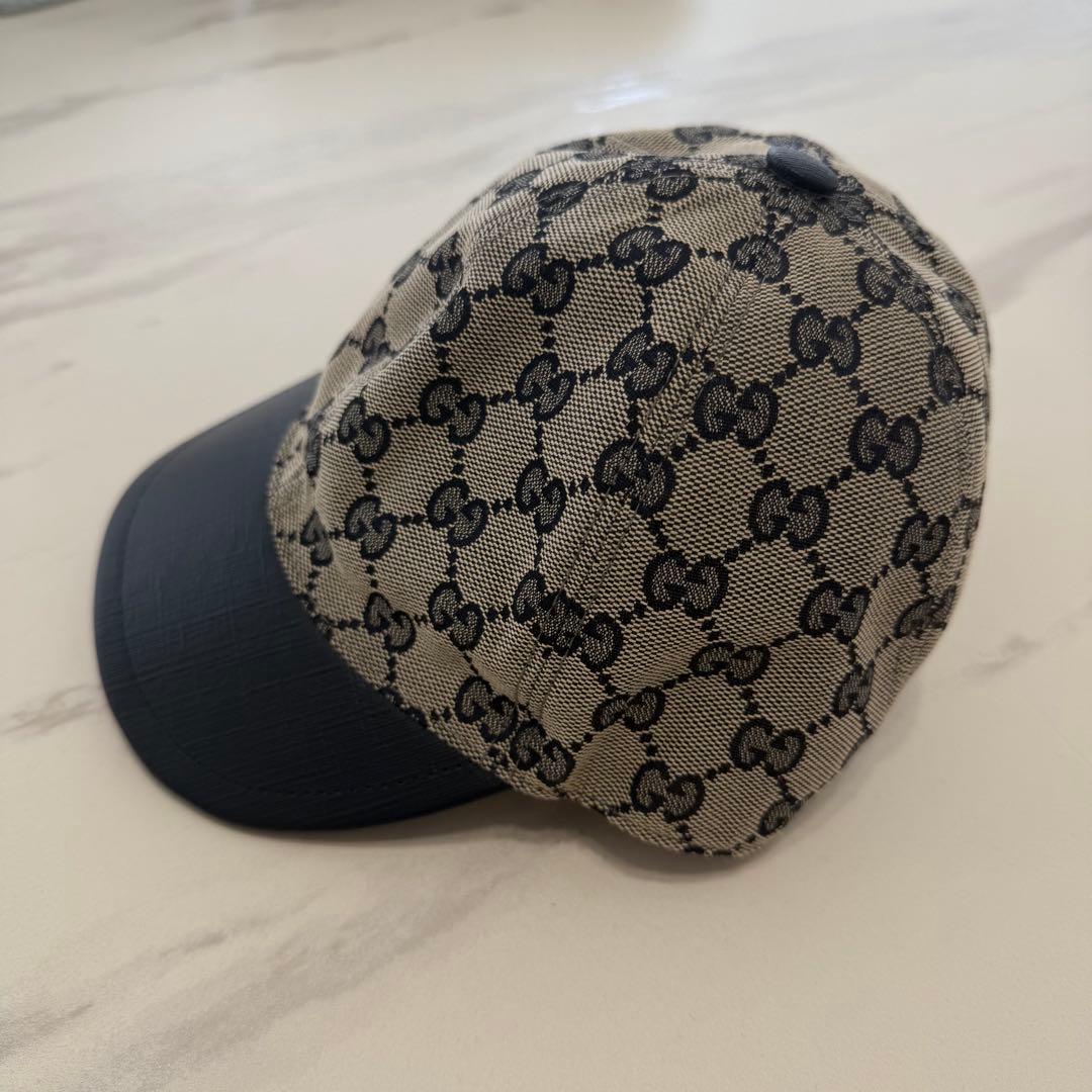 GUCCI グッチ GGキャンバス キャップ S52cm