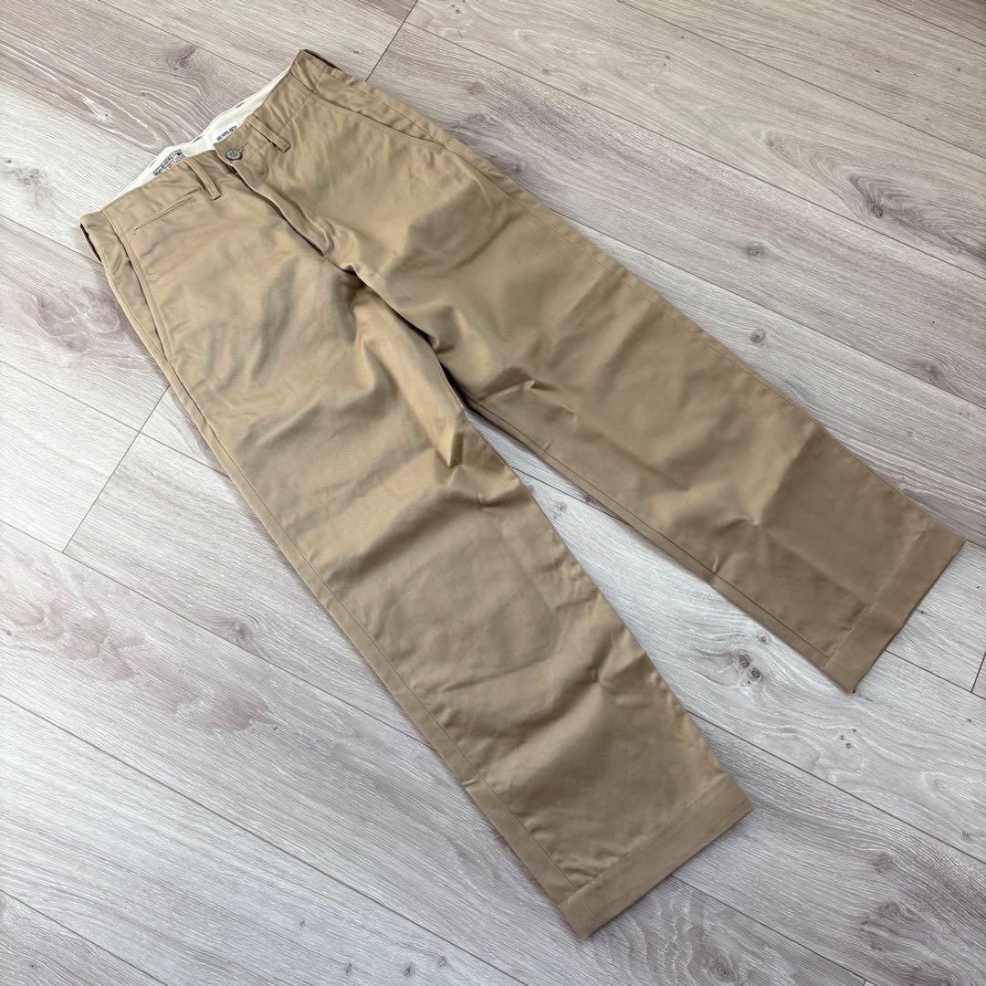 BUZZ RICKSON’S BEAMS BOY 別注 チノパンツ サイズ 00