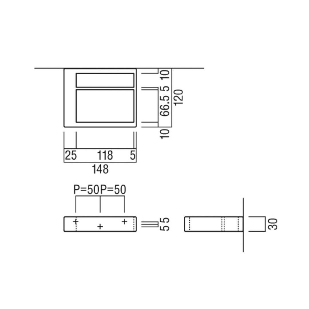 ユニオン ペーパーホルダー2種セット シルバー ステンレスミラー ARTWERE