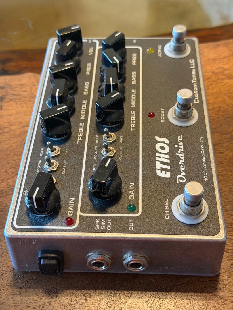 ETHOS Overdrive ギターエフェクター