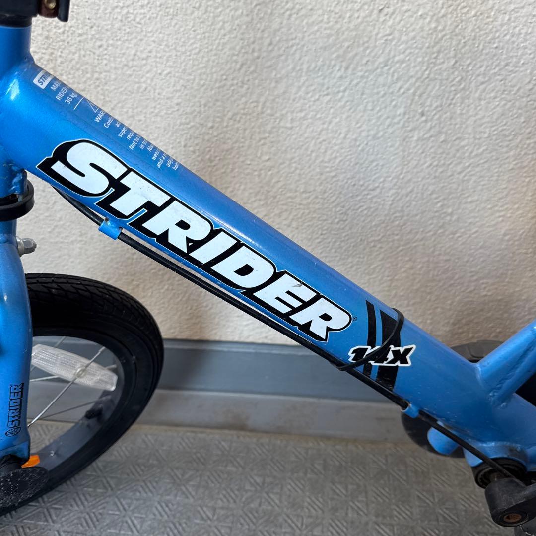 STRIDER 14X 青色 キッズバイク 幼児用 自転車 ブルー