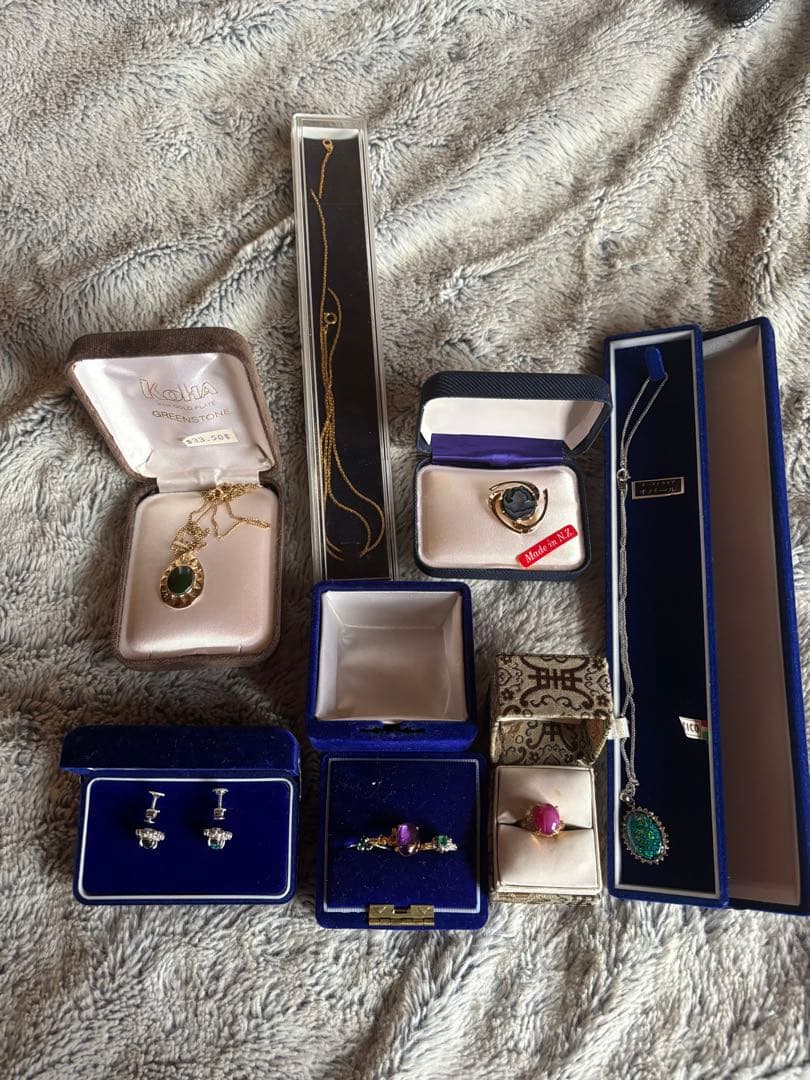 ジュエリーセット（ネックレス・リング・イヤリング）　終活整理　宝石