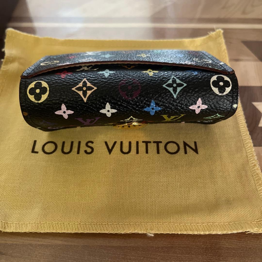 激レア ルイヴィトン モノグラムマルチカラー ノワール ポルトモネコージー 財布